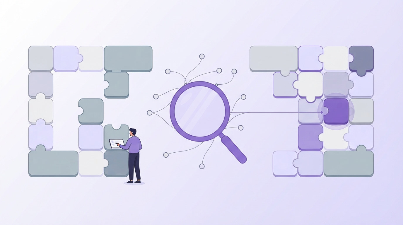 Diagrama mostrando como o grounding completa o conhecimento da IA com conteúdo buscado em tempo real